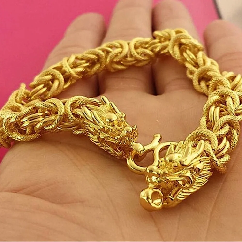 24K GP unisex gold